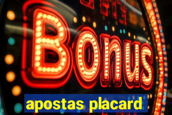 apostas placard